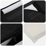 vidaXL Tête de lit capitonnée Marron et Noir 90 cm Pin massif