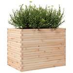 vidaXL Jardinière 90x60x68 5 cm bois de pin massif