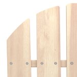 vidaXL Chaises de jardin Adirondack avec table bois de sapin solide