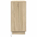 vidaXL Buffet Chêne Sonoma 71 x 34.5 x 75 cm Bois d'ingénierie