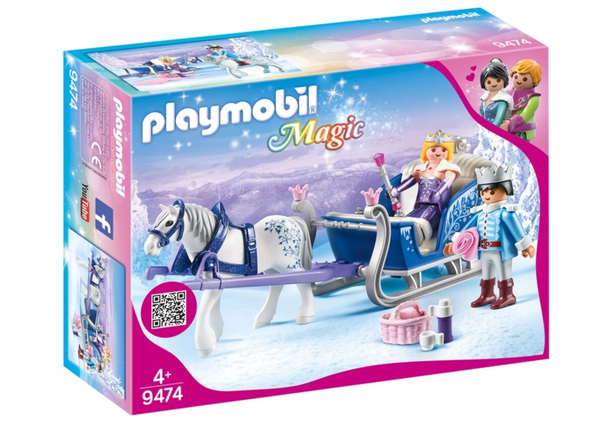 Playmobil 9474 magic - couple royal et calèche - La Poste