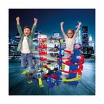 Majorette 8502009000 - Garage Super Chase Center - 6 niveaux de jeu 5 voitures