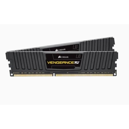 CORSAIR Mémoire PC DDR3 - VENGEANCE LP BLACK HEAT SPREADER XMP 16GB (2x8) - 1600MHz - 10-10-10-27 (CML16GX3M2A1600C10)