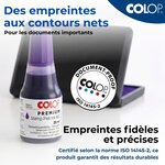 Encre tampon 801 pour Tampon Encreur 25 ml Violet COLOP