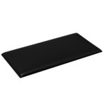 vidaXL Panneaux muraux 12 Pièces Noir 60x30 cm Similicuir 2 16 m²