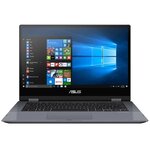PC portable Asus Vivobook Flip TP412FA-EC451T - 14" Full HD tactile - Intel Core i3-10110U - Ram 8go - SSD 256go - Windows 10 S - Azerty