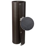 Brise-vue en résine tressée avec oeillets métalliques coloris anthracite 0.9 x 3 m