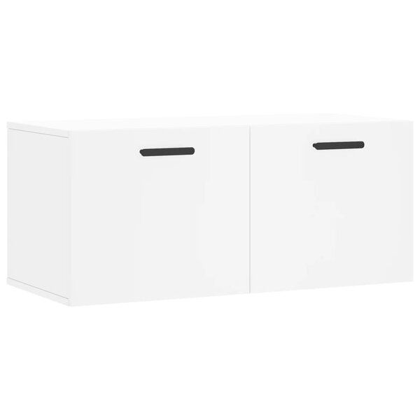 vidaXL Armoire murale blanc 80x36 5x35 cm bois d'ingénierie