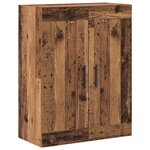 vidaXL Haut Armoire Bois ancien 69 5 x 34 x 180 cm Bois d'ingénierie