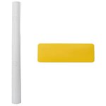 vidaXL Film de fenêtre auto-adhésif Blanc dépoli 60 x 2000 cm PVC