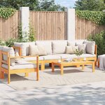vidaXL Tapis de surface PALMERAS Beige 200 x 280 cm Polyester