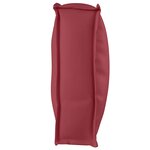 vidaXL Coussin de dossier rouge bourgogne 120x40x12 cm en tissu Oxford