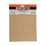 Lot de 3 feuilles abrasives ponçage à sec grain n 100 sinto