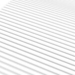 vidaXL Matelas en mousse blanc 180x200 cm dureté H2 H3