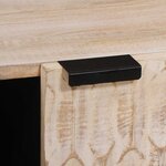 vidaXL Table basse Blanc 100 x 54 x 40 cm Bois de mangue massif