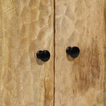 vidaXL Buffet 60x33x100 cm bois de manguier massif