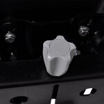 vidaXL Siège de tracteur avec suspension Noir
