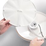 Leifheit Essoreuse à salade ComfortLine Vert et Blanc 23200