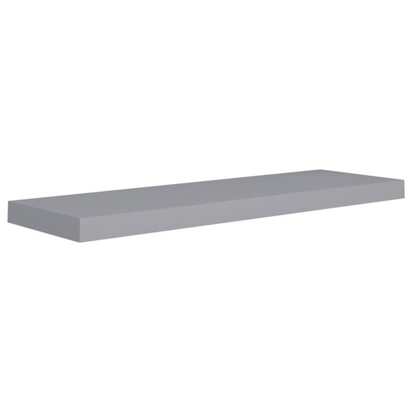 vidaXL Étagère flottante murale gris 80x23 5x3 8 cm MDF