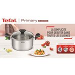 TEFAL E3090504 PRIMARY poele inox avec revetement anti-adhésif 26 cm compatible induction