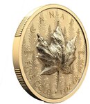 Pièce de monnaie en Or 200 Dollars g 33.17 Millésime 2024 MAPLE LEAF