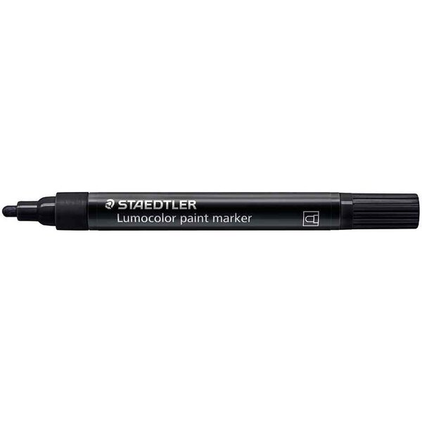 Lumocolor marqueur acrylique paint marker  noir staedtler