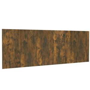vidaXL Tête de lit murale Chêne fumé 240x1 5x80 cm Bois d'ingénierie