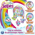 Pack de 4 rainbow jellies - 6056248 - coffret création 25 surprises pour créer des personnages personnalisés  pour enfants 6 ans