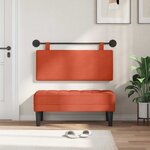 vidaXL Tête de lit suspendue Tissu en velours côtelé