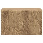 vidaXL Cabinet de chevet mural Chêne artisanal 49 x 34 5 x 20 cm