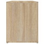 vidaXL Étagère à chaussures Chêne sonoma 100x35x45cm Bois d'ingénierie