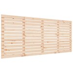 vidaXL Tête de lit murale 156x3x91 5 cm Bois massif de pin