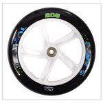 Hudora 14750/01 - Trottinette Aluminium Big Wheel 205 vert et bleu.