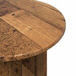 vidaXL Ensemble de tables d'appoint 2 Pièces Bois ancien