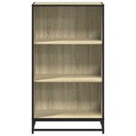 vidaXL Bibliothèque chêne sonoma 60x35x107 5 cm bois d'ingénierie