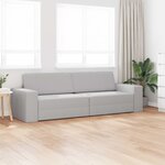 vidaXL Canapé-Lit 200cm Gris nuage tissu