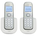 Fysic téléphone dect fx-9000 duo double blanc