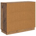 vidaXL Buffet Bois ancien 89 x 34 5 x 77 cm Bois d'ingénierie