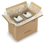 Caisse carton double cannelure homologuée onu 31x25x27 cm (lot de 5)