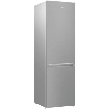 BEKO - Réfrigérateur combiné - Pose libre - 386 L (266+120) - Froid statique - 202x59,5x67 cm - Gris acier