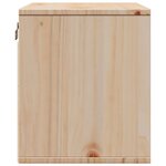 vidaXL Armoire murale 45x30x35 cm Bois de pin massif