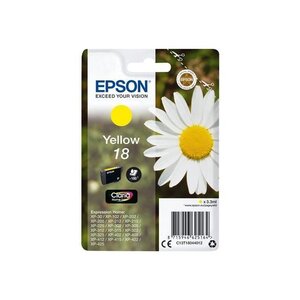 Epson cartouche t1804 - pâquerette - jaune