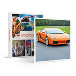 SMARTBOX - Coffret Cadeau Pilotage 5 tours au volant d'une Lamborghini Gallardo LP-560 sur le circuit des Écuyers -  Sport & Aventure