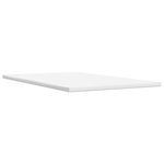 vidaXL Sommier à lattes de lit avec matelas Bleu 120x200 cm Tissu