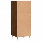 vidaXL Buffet chêne marron 34 5x32 5x90 cm bois d'ingénierie