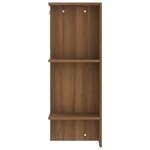 vidaXL Armoire de couloir Chêne marron 97 5x37x99 cm Bois d'ingénierie
