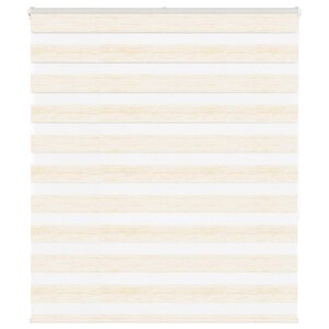 vidaXL Store zèbre beige marbré largeur du tissu 120 9 cm polyester