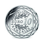 Monnaie de 10 euro argent schtroumpf tailleur