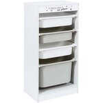 Meuble de rangement enfant tidy 4 bacs
