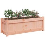 vidaXL Jardinière 90x31x31 cm bois massif douglas